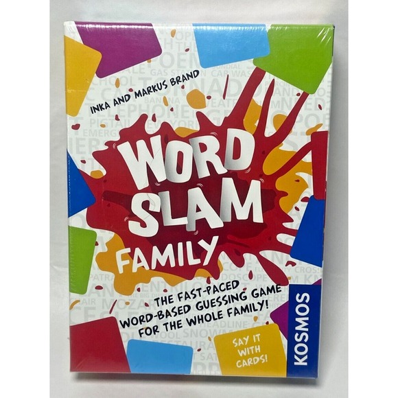 Word Slam: Family -Party Communication‎ Card Game for Family Adults Children - Picture 1 of 3